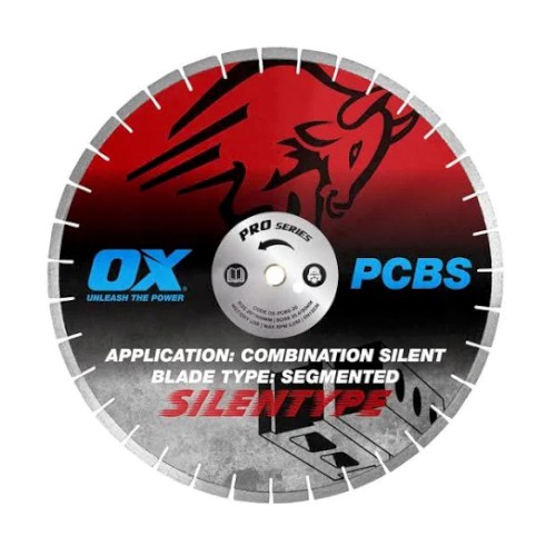 OX PRO PCBS 20" SILENT DIAMOND BLADE - 50/50 COMBINATION