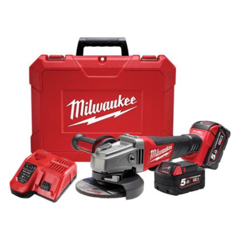 101105988_29035.JPG M18 FUEL™ 125MM (5") ANGLE GRINDER W/ DEADMAN PADDLE SWITCH KIT (2X 5.0AH)