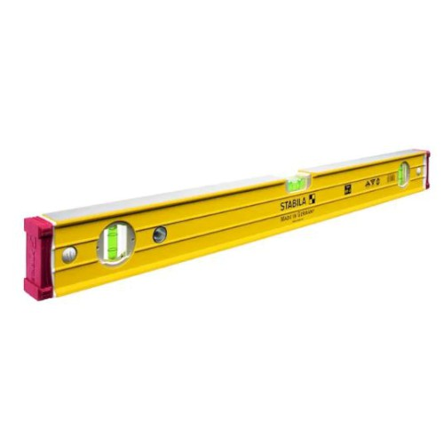 101112972_40746.PNG SPIRIT LEVEL, BOX FRAME RIBBED, TRADE, 3 VIAL, 1000MM, STABILA