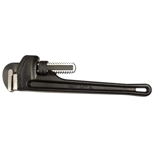 ALUMINIUM PIPE WRENCH HEAVY DUTY, STRAIGHT 18" (450MM)
